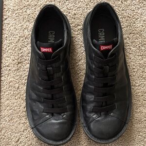 Camper Black Leather Men's Sneakers